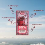 60% Fruit & Nut Organic Dark Chocolate - Image 2